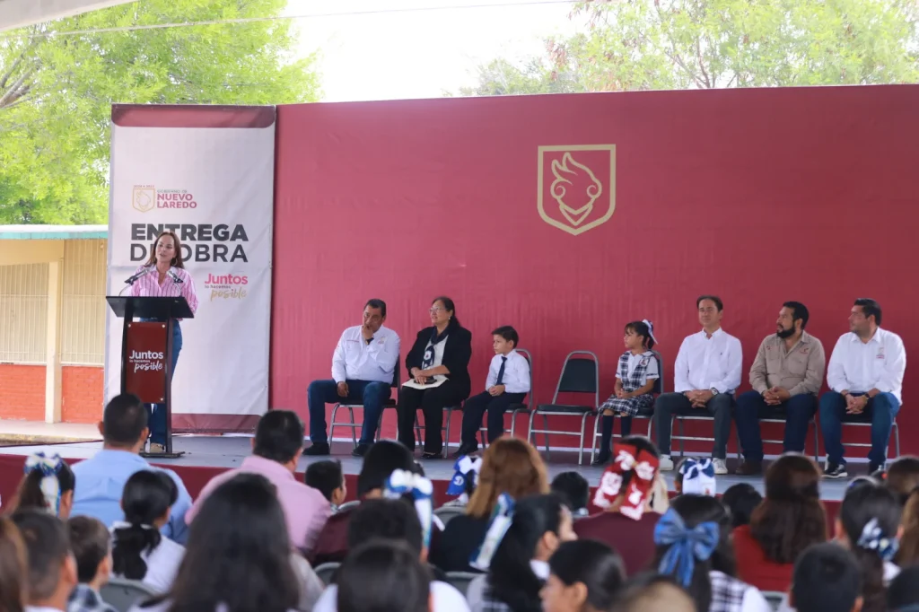 Carmen Lilia fortalece infraestructura educativa en Nuevo Laredo 1 9658b03b b770 4515 a322 0fcecf336dc9