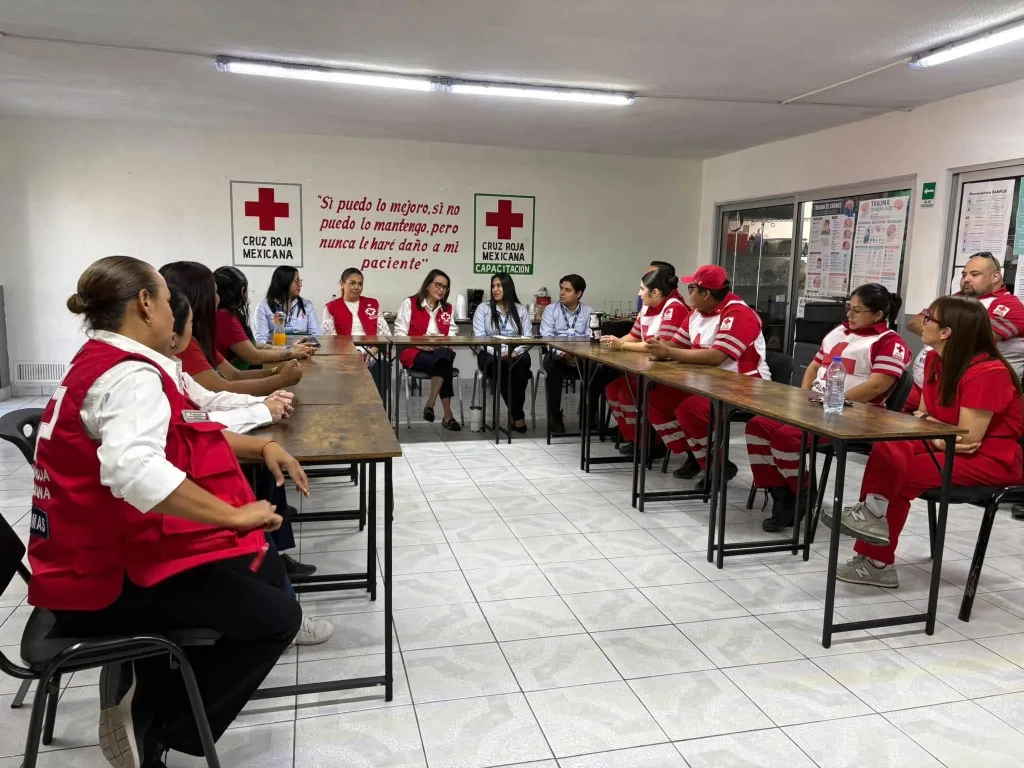 Cruz Roja Reynosa recibe donativo de 205 mil pesos por redondeo 1 Cruz Roja Reynosa en la entrega de donativo por redondeo a la Cruz Roja Reynosa