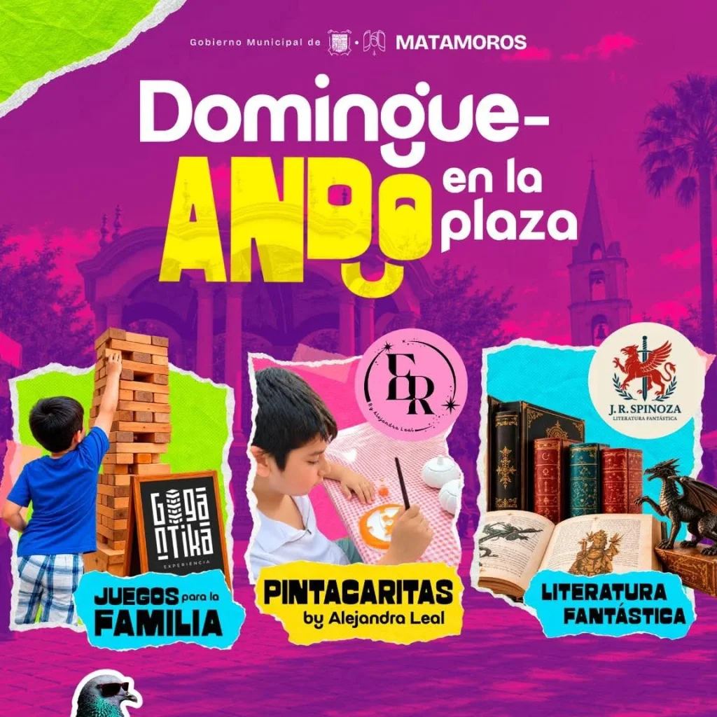 DomingueANDO: Invita alcalde a primera edición en Matamoros 1 DomingueANDO invita alcalde 33