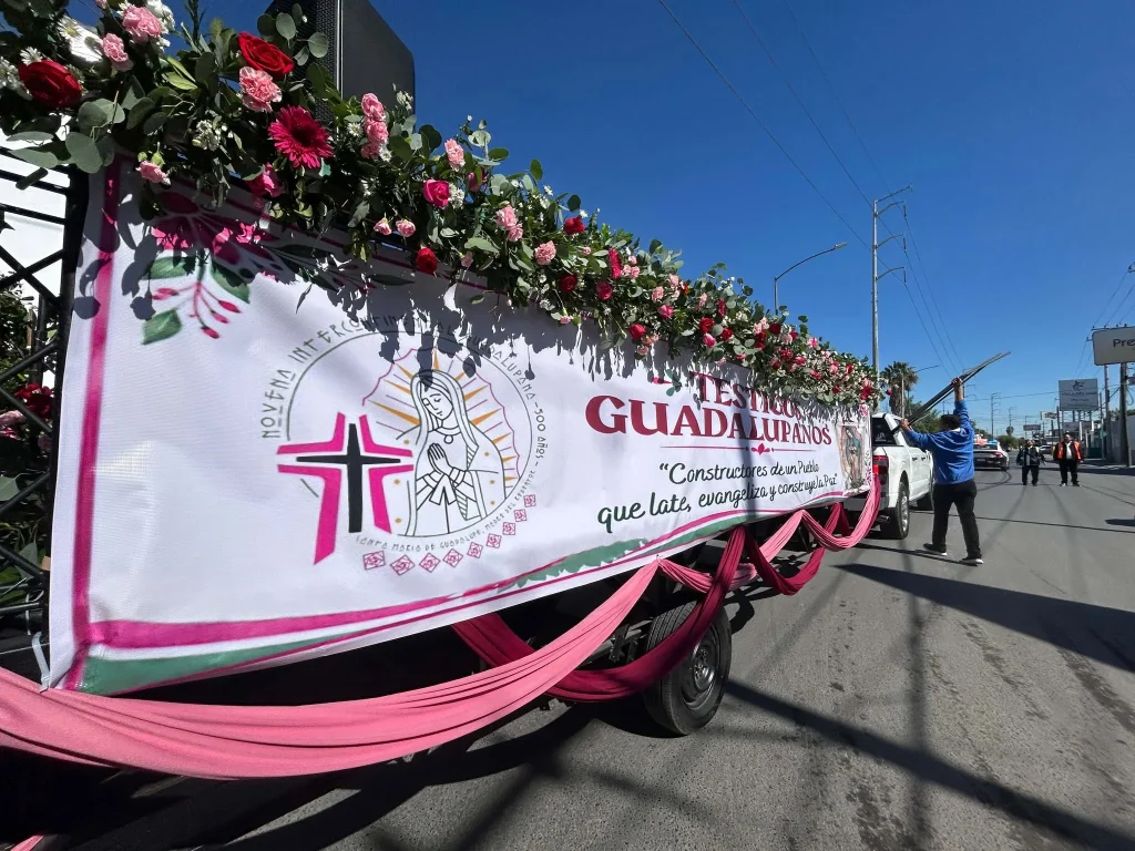 Peregrinación guadalupana, fieles participan en Reynosa 3 Fieles en la peregrinacion guadalupana reynosa en las calles de la ciudad 7