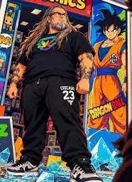 Como Gokú, hombre se defiende ante saqueos en Francia 4 GOKU 99