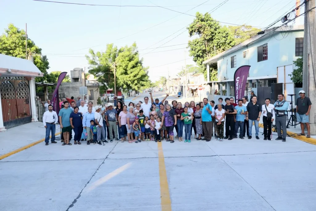 Gobierno de Madero transforma la Calle 23 4 Gobierno de Madero pavimenrtacion 44