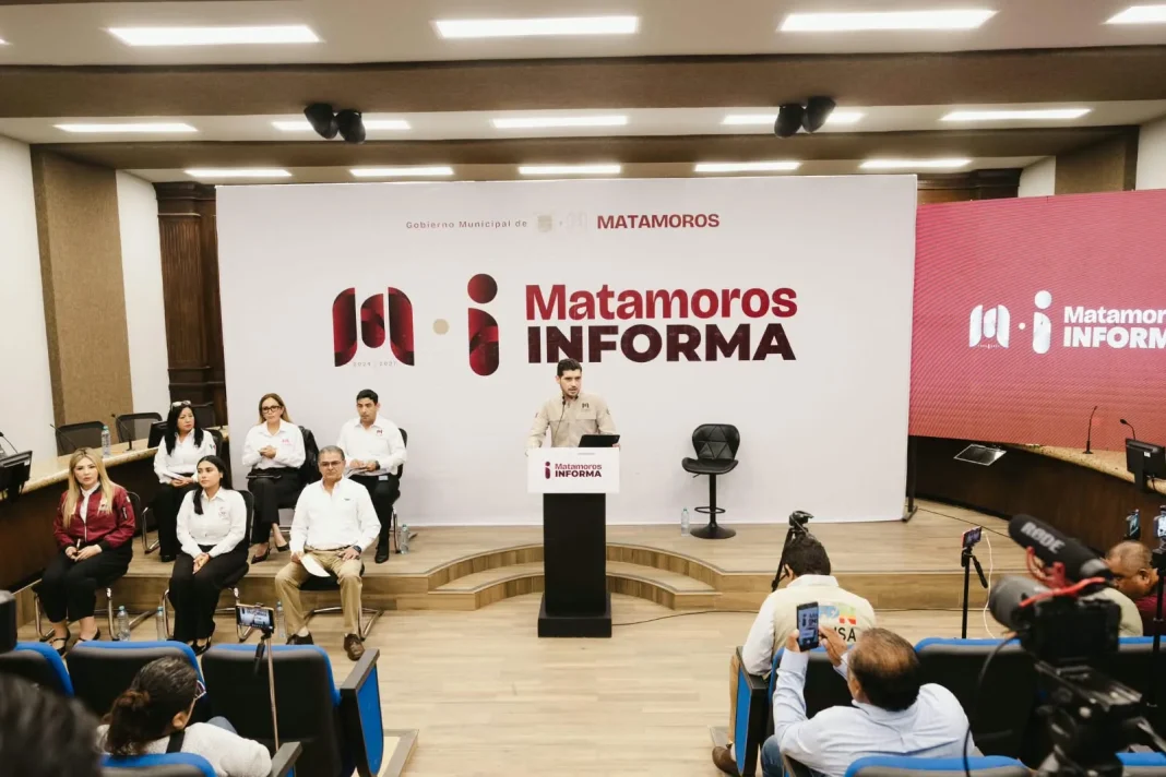 José Alberto Granados Favila-13Oct-4 José Alberto Granados Fávila presenta acciones de su gobierno en Matamoros Informa