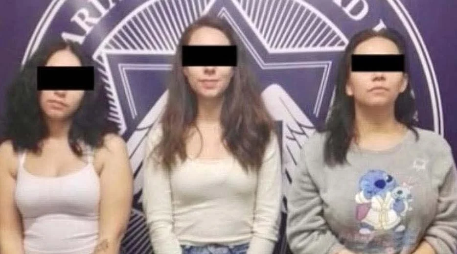Mordelonas detienen en San Pedro Mordelonas, elementos de policía intervienen en el operativo donde detienen a mujeres en San Pedro.