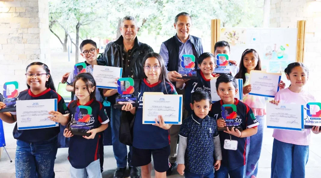 SAN PEDRO RESPIRA Premiacion del concurso de conciencia ambiental Respira San Pedro en Parque Mississippi