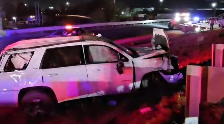 accidente-en-libramiento-reynosa Elementos de peritajes atienden choque con daños materiales tras accidente en Libramiento Monterrey-Matamoros
