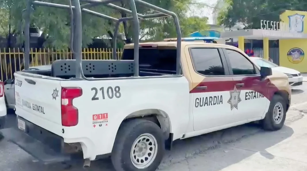 amenaza-de-balacera Operativo de seguridad ante reporte de balacera en una secundaria.