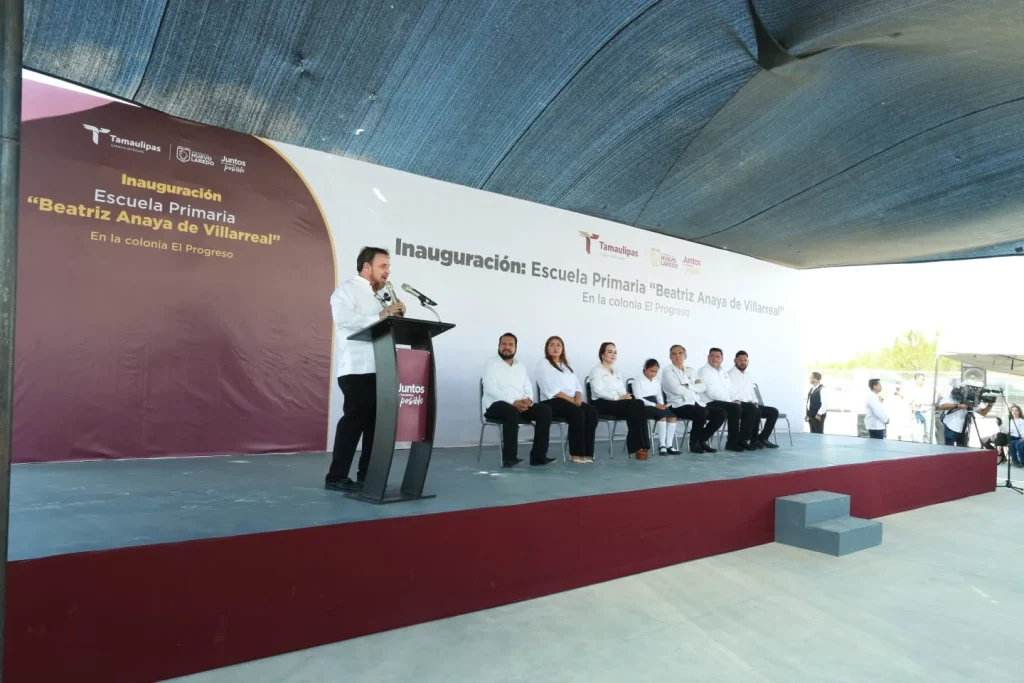 Américo inaugura nueva primaria en Nuevo Laredo 3 americo villarreal inaugura primaria nuevo laredo 4