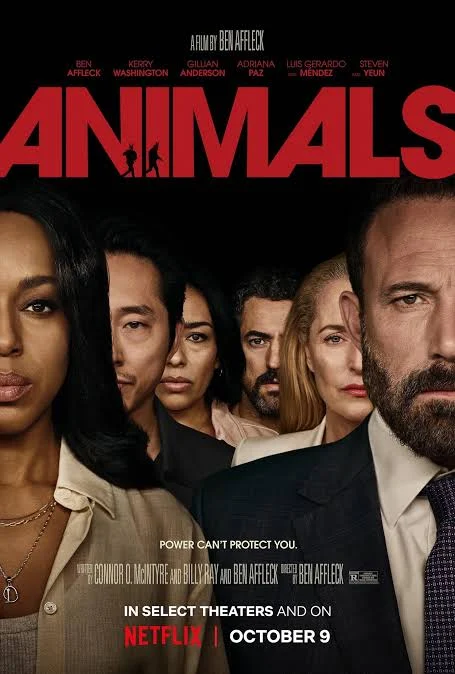 Animales (2026) 1 Ben Affleck escribe, dirige, produce y protagoniza este thriller Animales sobre un secuestro y sus consecuencias, después de que todo sale mal.