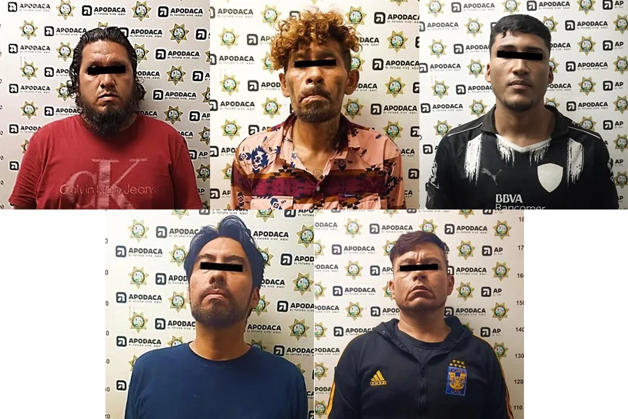 apodaca-delincuentes-6 Elementos de seguridad realizan operativo de detencion en Apodaca