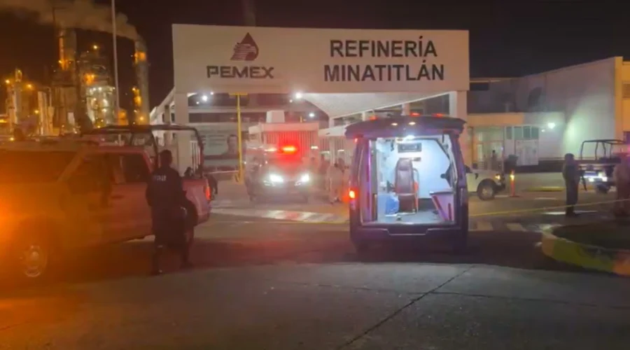 Investigan ataque armado en refinería Lázaro Cárdenas de Minatitlán 2 ataque minatitlan