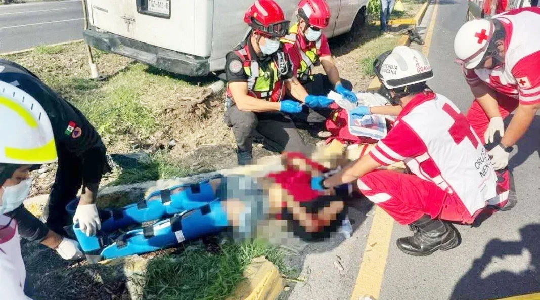 atropello-en-monterrey Auxilio de Protección Civil tras un atropello en Monterrey