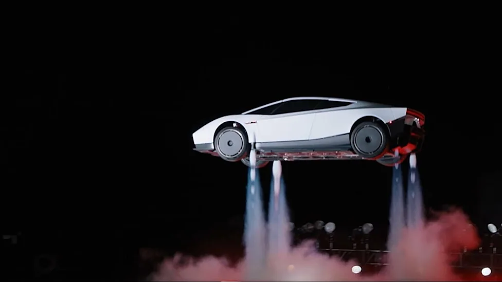 ¿Cuánto costará el carro volador de Tesla? 1 Presentación del nuevo carro volador de Tesla desarrollado junto con SpaceX.
