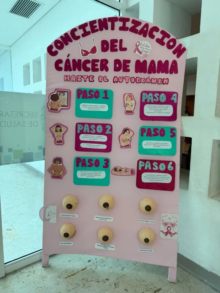 Cáncer de mama: Refuerza Hospital Materno campaña 2 cancer de mama reynosa 3