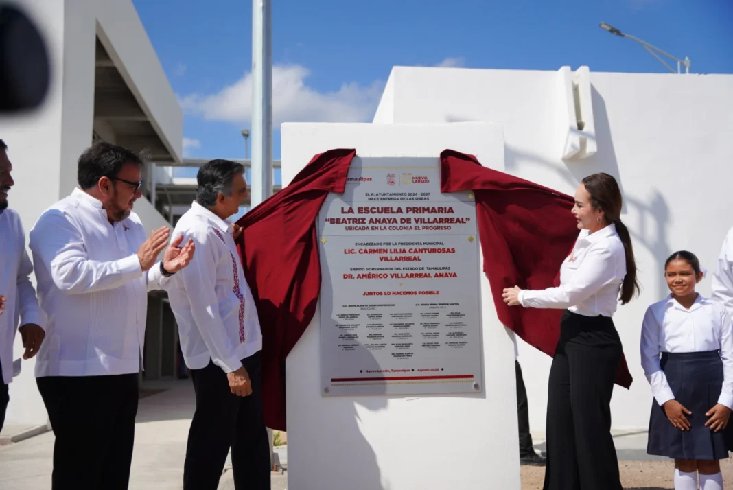carmen-lilia-americo-inauguran-10 Carmen Lilia y Américo inauguran primaria en El Progreso