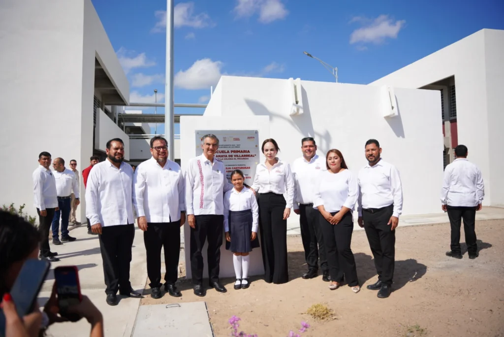 Carmen Lilia y Américo inauguran primaria en El Progreso 1 Carmen Lilia y Américo inauguran primaria en El Progreso