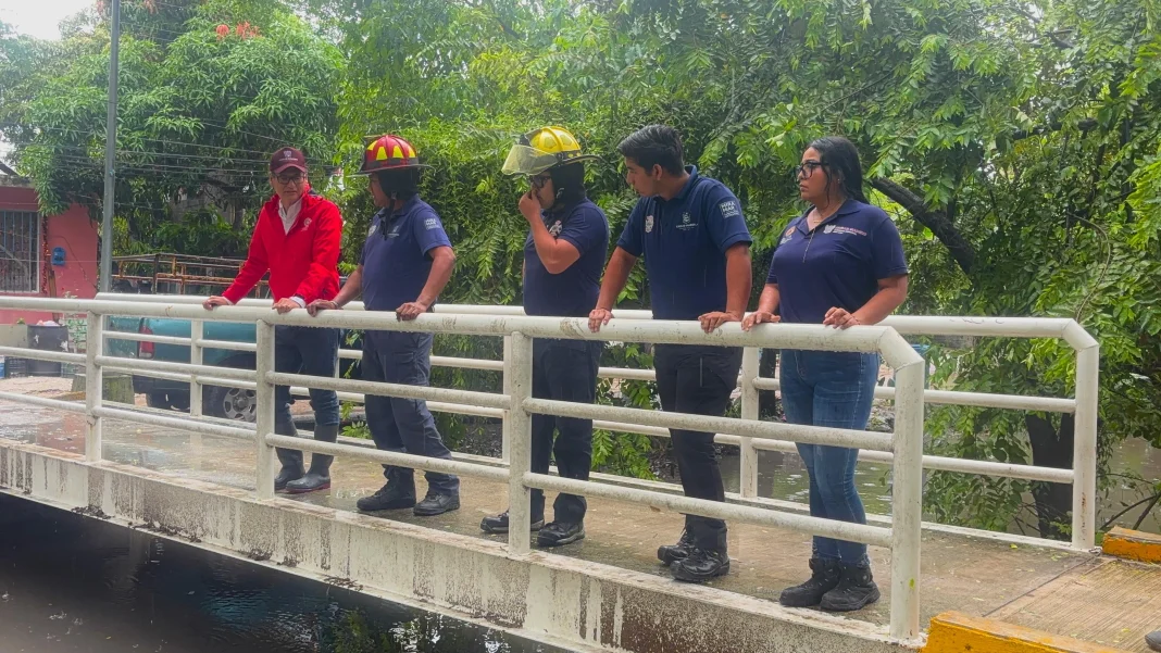 ciudad madero lluvias 16Oct-2 Ciudad Madero mantiene atención permanente ante las lluvias