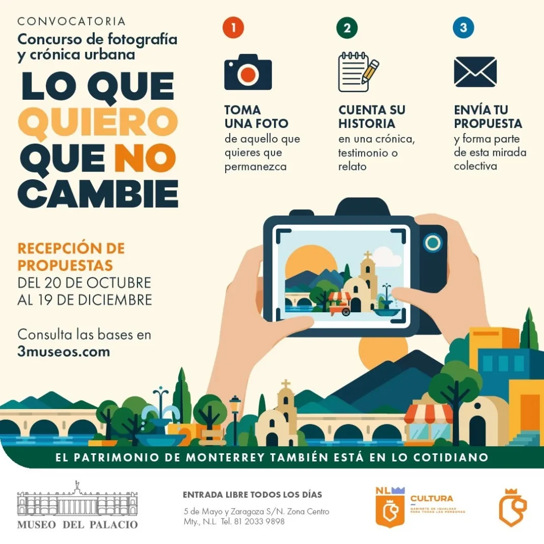 concurso-fotografia-monterrey Convocatoria de fotografía y crónica urbana en el Museo del Palacio para retratar Monterrey