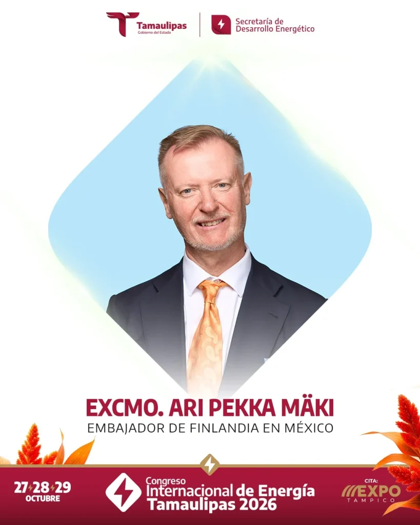 Participarán embajadores de cinco países en el Congreso Internacional de Energía Tamaulipas 2026 1 Participarán embajadores de cinco países en el Congreso Internacional de Energía Tamaulipas 2026