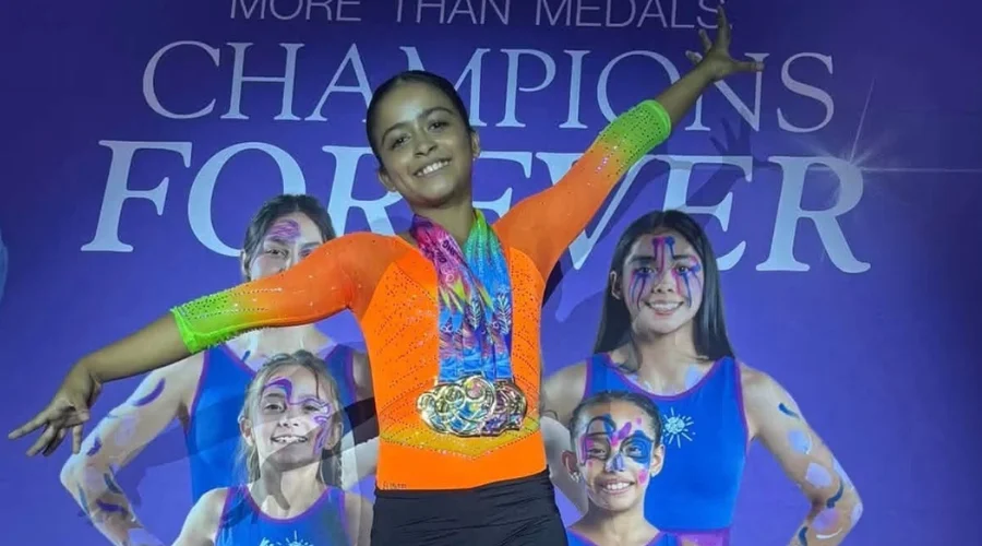 copa-internacional-gilling-2026 Luna Ledezma, originaria de Guadalupe, destacó en la Copa Internacional Gilling Cancún 2026 al conquistar cuatro medallas de oro y una de bronce.