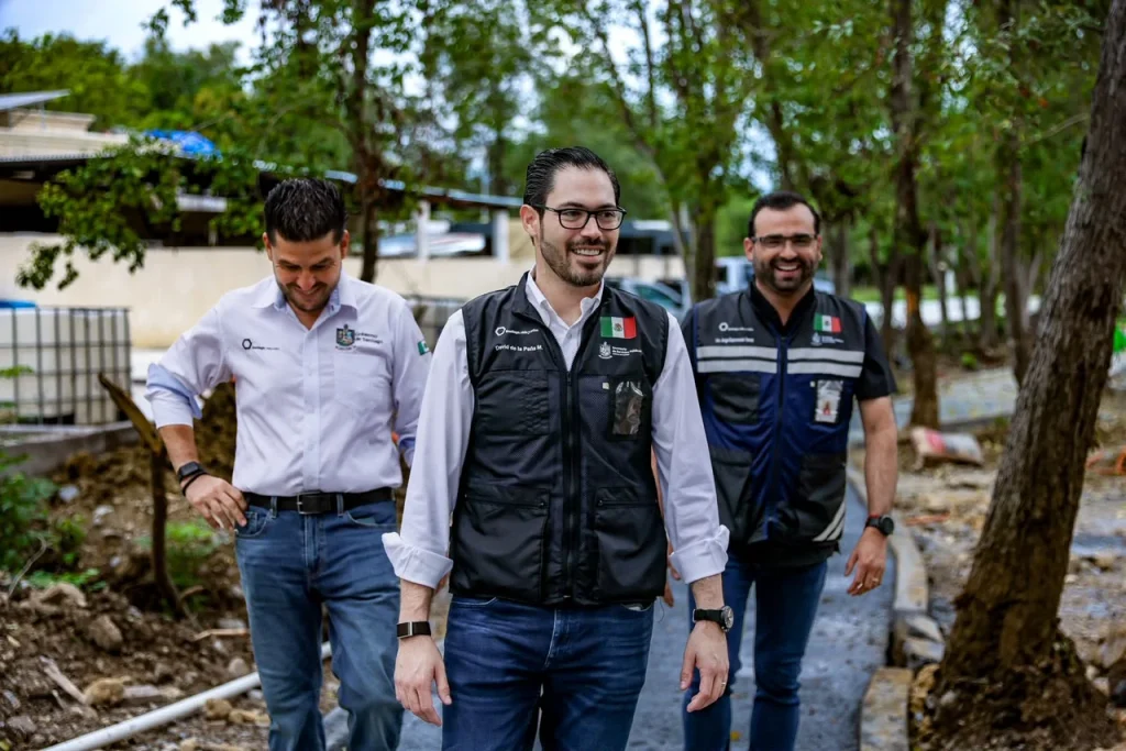 Supervisa David de la Peña avance de 2 megaobras 1 Supervisa David de la Peña avance de 2 megaobras