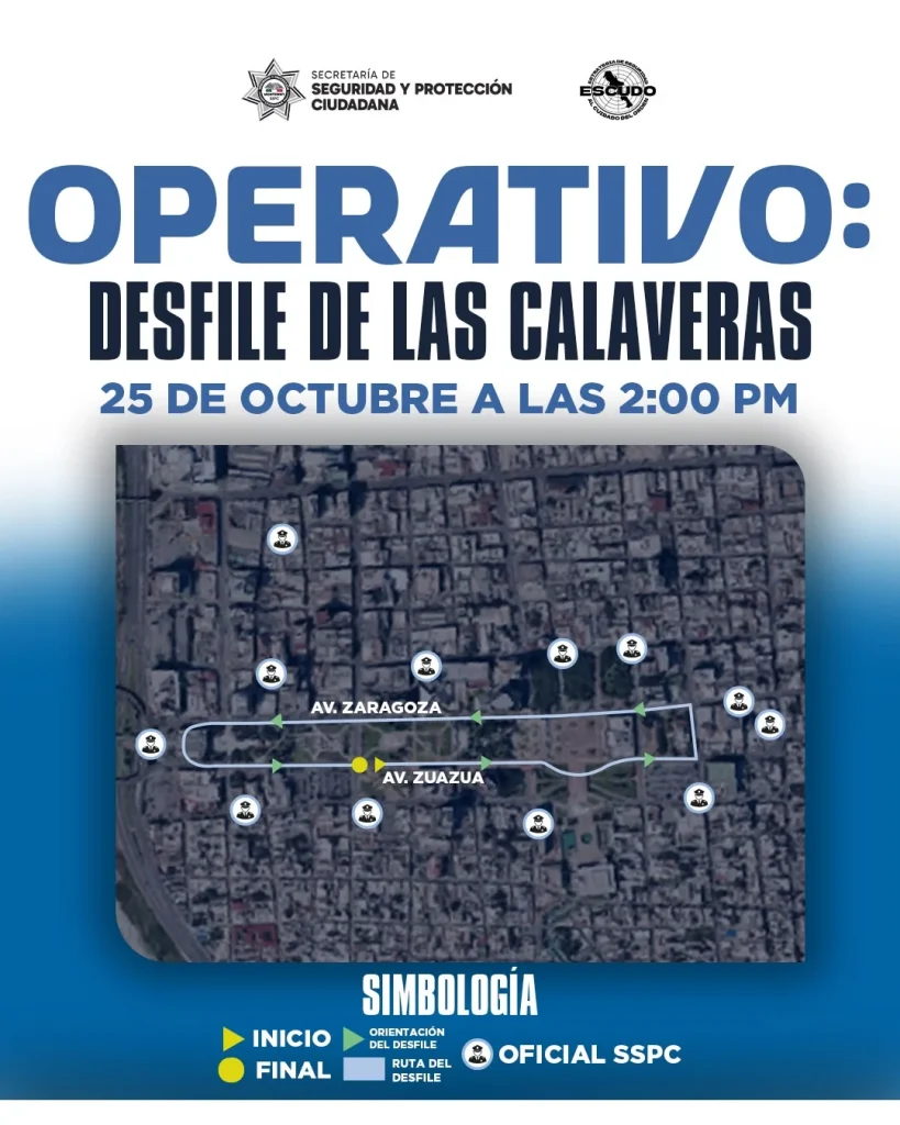 Desfile de las Calaveras: Anuncian cierres viales 1 desfile de las calaveras monterrey 222