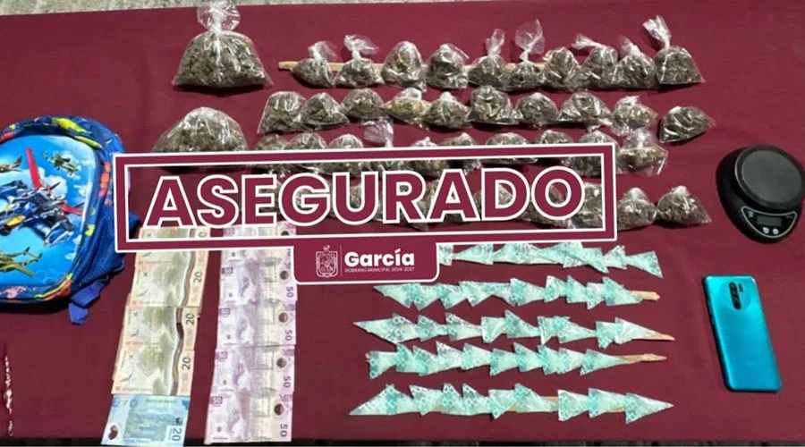 Detienen en García a acusado de participar en muerte de bebé 1 Elementos policiales informan sobre operativo en el que detienen en García a presunto implicado en la muerte de un menor.