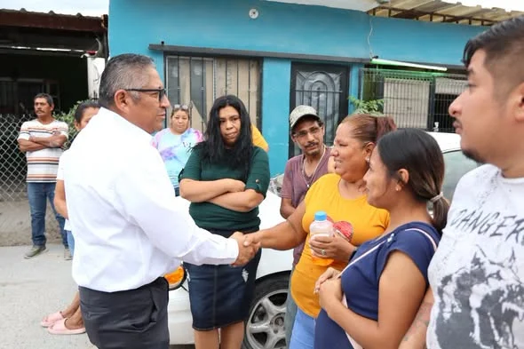 Visita Eduardo López Arias la populosa colonia Valle Modelo 3 Visita Eduardo López Arias la populosa colonia Valle Modelo