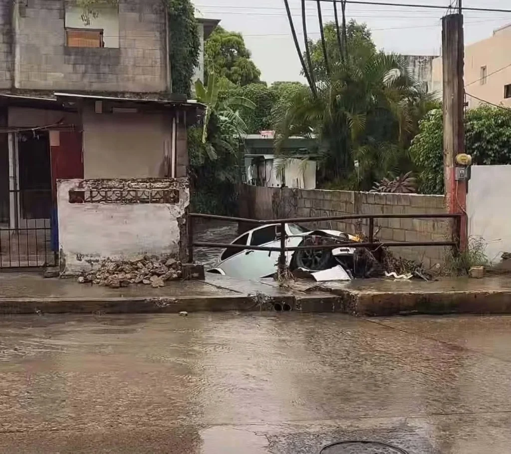 Encharcamientos en Tamaulipas se reportan en el sur 2 encharcamientos en Tamauilpas 3333