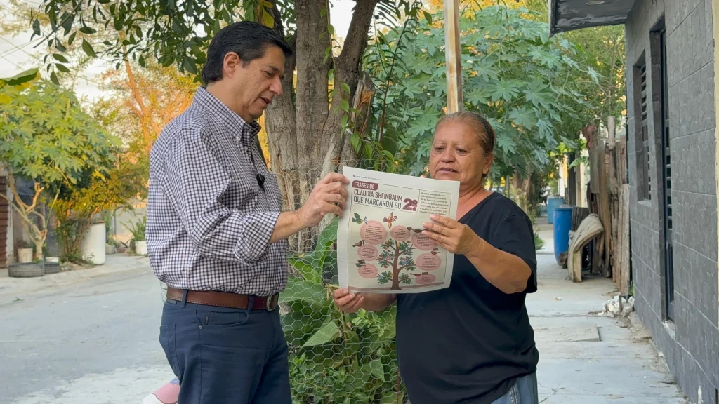 Recorre el Equipo de la Transformación las colonias de Escobedo 1 Recorre el Equipo de la Transformación las colonias de Escobedo