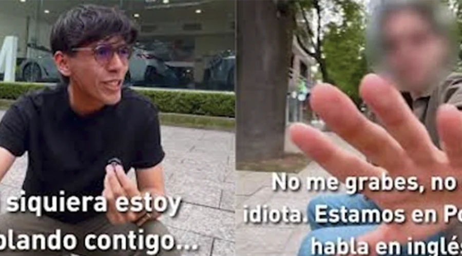 estamos-en-polanco-habla “Estamos en Polanco, habla en inglés”: extranjero explota contra mexicano
