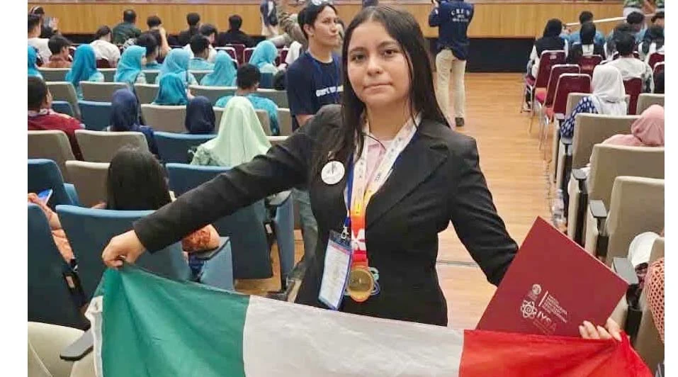 estudiante tamaulipeca logro el oro Estudiante tamaulipeca gana medalla de oro en certamen internacional de ciencia y tecnología