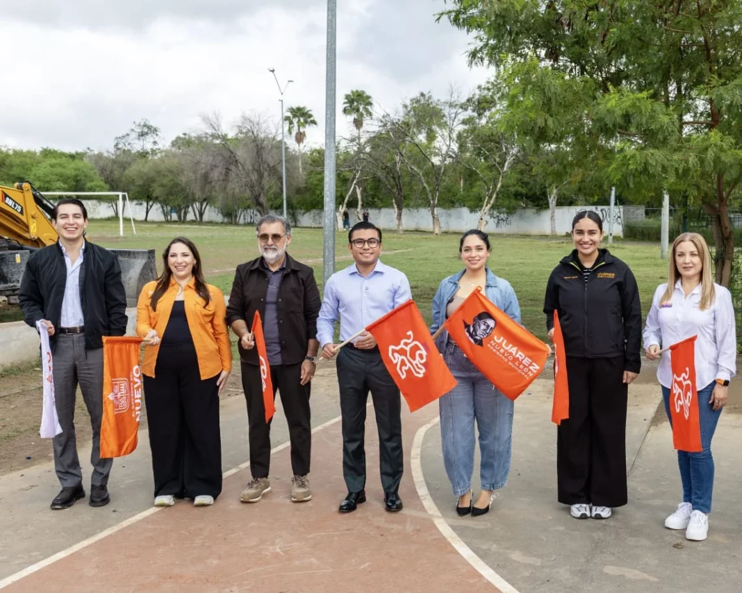 felix-arratia-unidad-deportiva-3 Arrancan Félix Arratia y Mónica Oyervides segunda etapa de unidad deportiva en Juárez