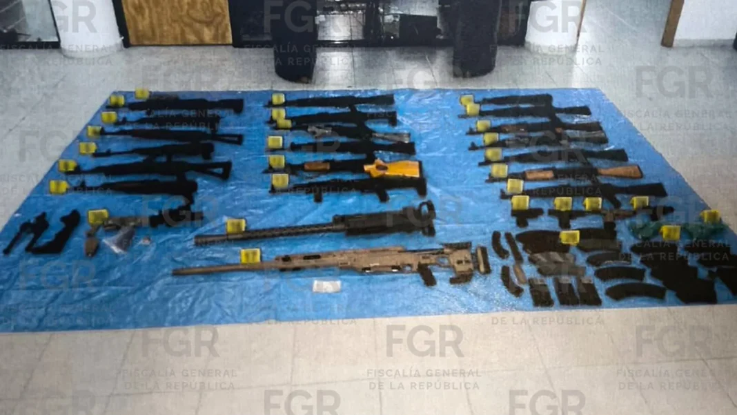 fgr-detenidos Fueron detenidos con arsenal; FGR sentencia condenatoria