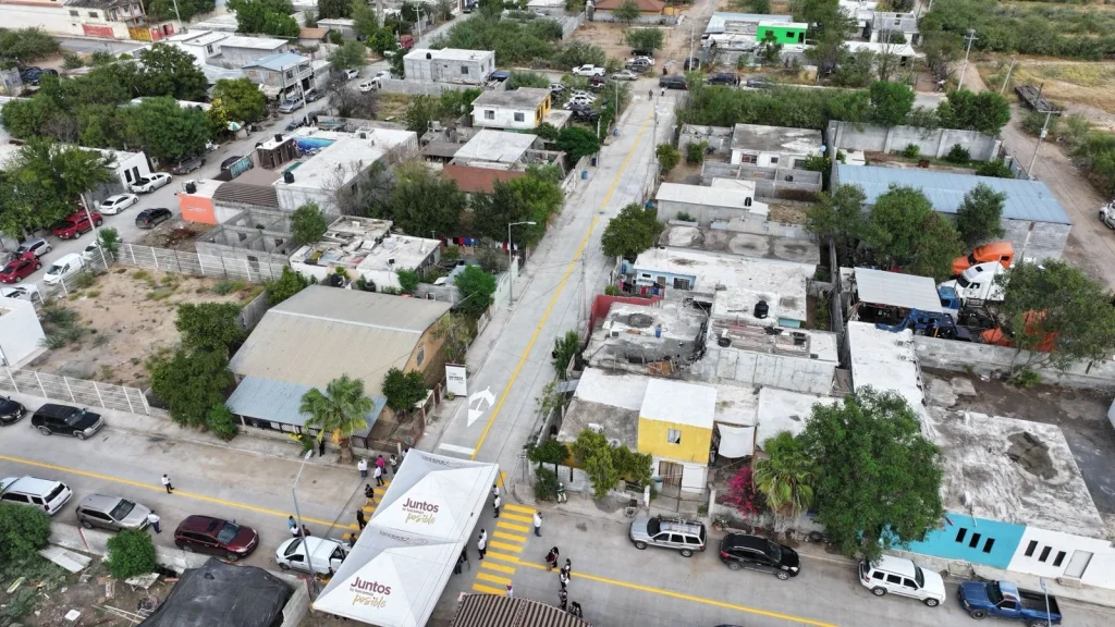 Transforma Carmen Lilia calles de la colonia Francisco Villa 1 francisco villa nuevo laredo 2