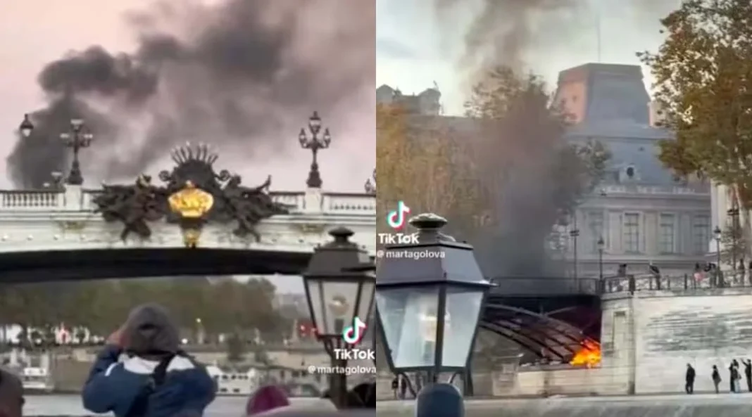 guia-turistica-paris Guía turística de París pasea en barco por el río Sena durante protestas