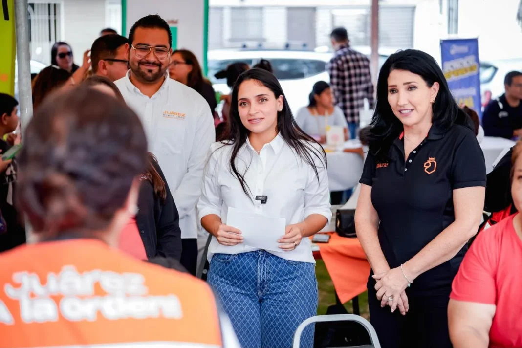 juarez-brigada Gobierno de Juárez acerca servicios a familias con mega brigada