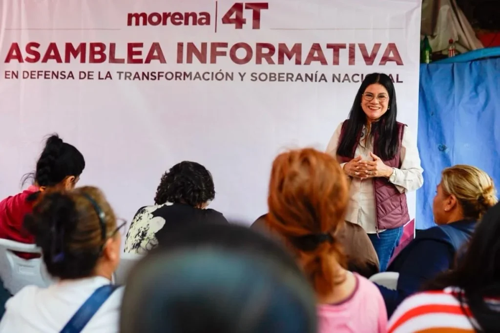 Lleva Liz Galicia asambleas a simpatizantes de la 4T 1 Lleva Liz Galicia asambleas a simpatizantes de la 4T