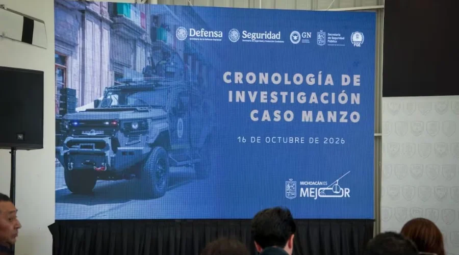 manzo-asesinado-represalia-vicefisca Informan sobre avances en el caso del homicidio de Carlos Manzo en Michoacán.