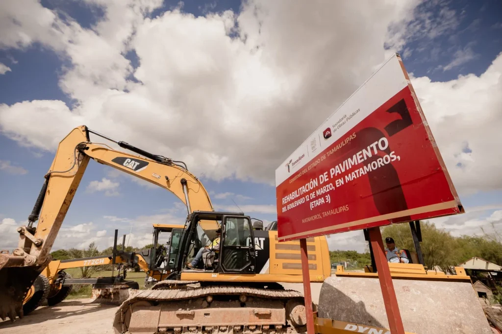 Matamoros arranca construcción del segundo cuerpo de la avenida 12 de Marzo 2 Matamoros arranca construcción del segundo cuerpo de la avenida 12 de Marzo