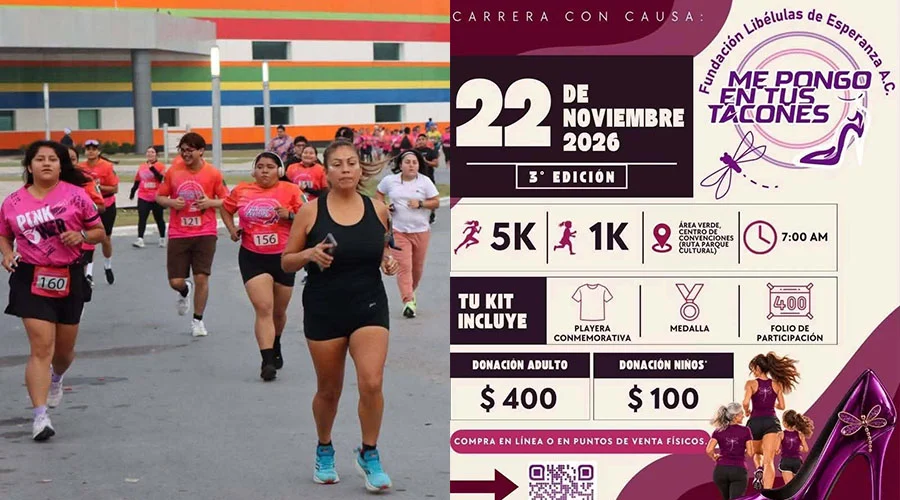 me-pongo-en-tus-tacones-carrera-reynosa Presentación e invitación a la tercera carrera Me Pongo en tus Tacones en Reynosa.