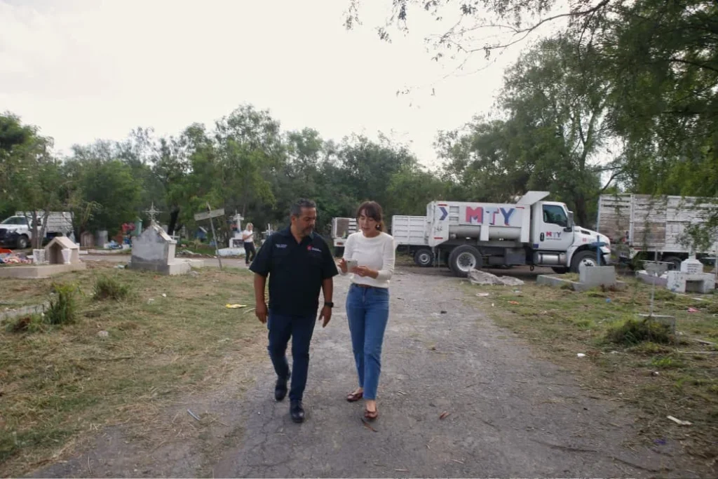 Refuerza Monterrey limpieza y mantenimiento en panteones municipales 2 Refuerza Monterrey limpieza y mantenimiento en panteones municipales