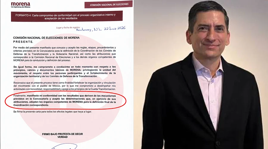 morenistas-inconformes-nuevo-leon Felipe de Jesús Cantú señala que los morenistas inconformes firmaron acuerdo en Nuevo León