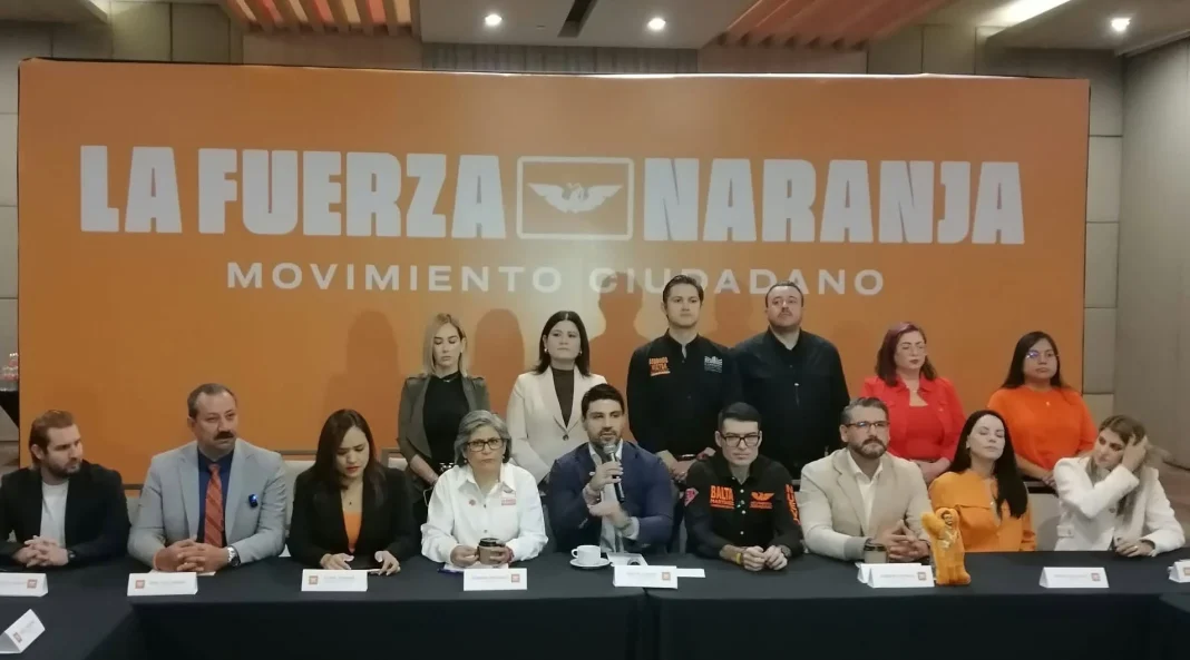 movimiento-ciudadano-2027 Dirigentes de Movimiento Ciudadano durante la reunión plenaria rumbo a las elecciones de 2027.