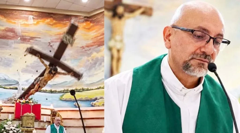 Muere sacerdote en Guayaquil tras caerle una cruz durante misa (VIDEO) 2 Muere sacerdote, su funeral y homenajes serán en Guayaquil.