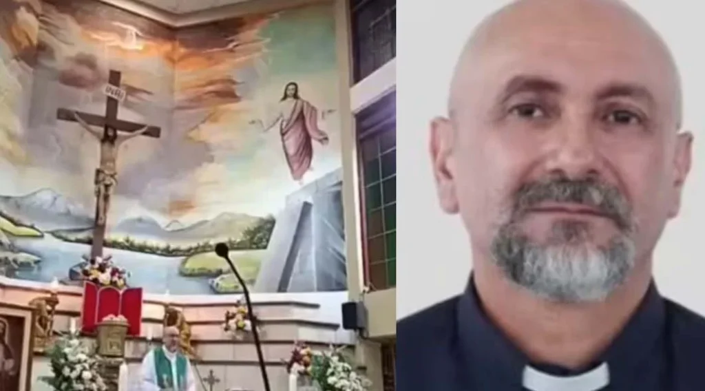 Muere sacerdote en Guayaquil tras caerle una cruz durante misa (VIDEO) 1 muere sacerdote misa 2