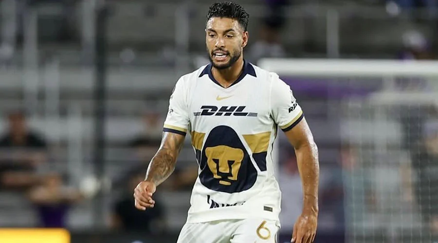 Pumas recupera a Nathan Silva; jugará contra Tigres 1 El futbolista Nathan Silva durante un partido con Pumas en la Liga MX.