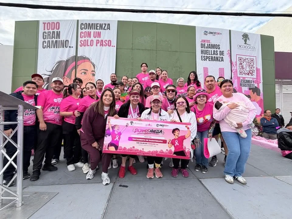 onco-5k-carrera-reynosa-3 Participantes de la carrera Onco 5K reunidos en Reynosa durante la septima edicion.