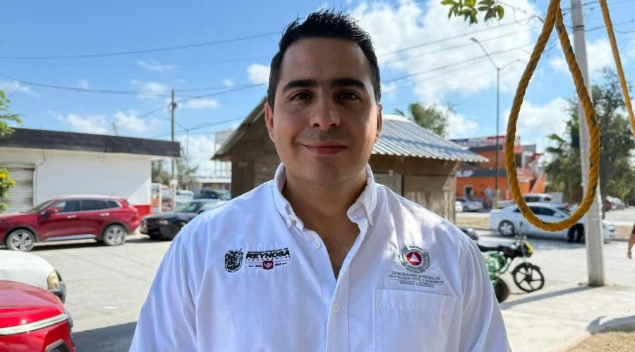 panales-de-abejas-reynosa Elementos de auxilio revisan zona tras reporte de panales de abejas en Reynosa.