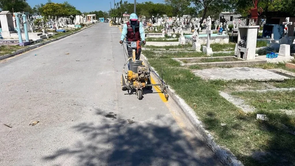 Panteones en Reynosa, avanza 80% proceso de limpieza 2 panteones limpieza reynosa 66